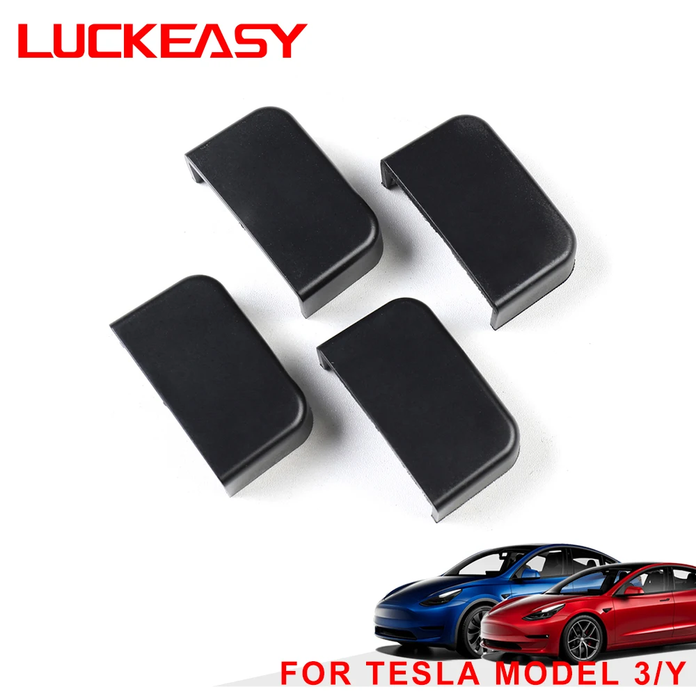 

For tesla Model 3 Model Y modified rear seat slide rail anti-kick to prevent cuts soft rubber plug model3 2021 2022 accessories