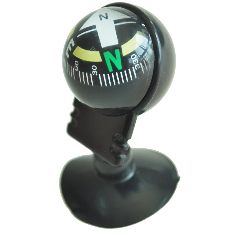 Компас приборной панели навигации автомобиля лодки грузовика всасывания черный