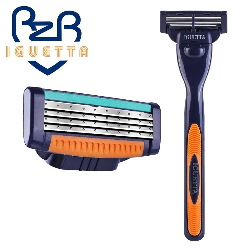Новинка 2019 улучшенные мужские бритвенные лезвия забота о лице кассеты для бритья