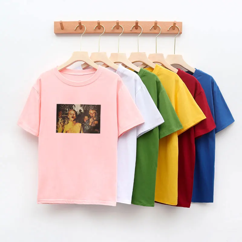 11 colors S-3XL New Fashion t shirt tshirt women graphic painting T-shirt woman tops summer rock punk plus size tee femme | Женская