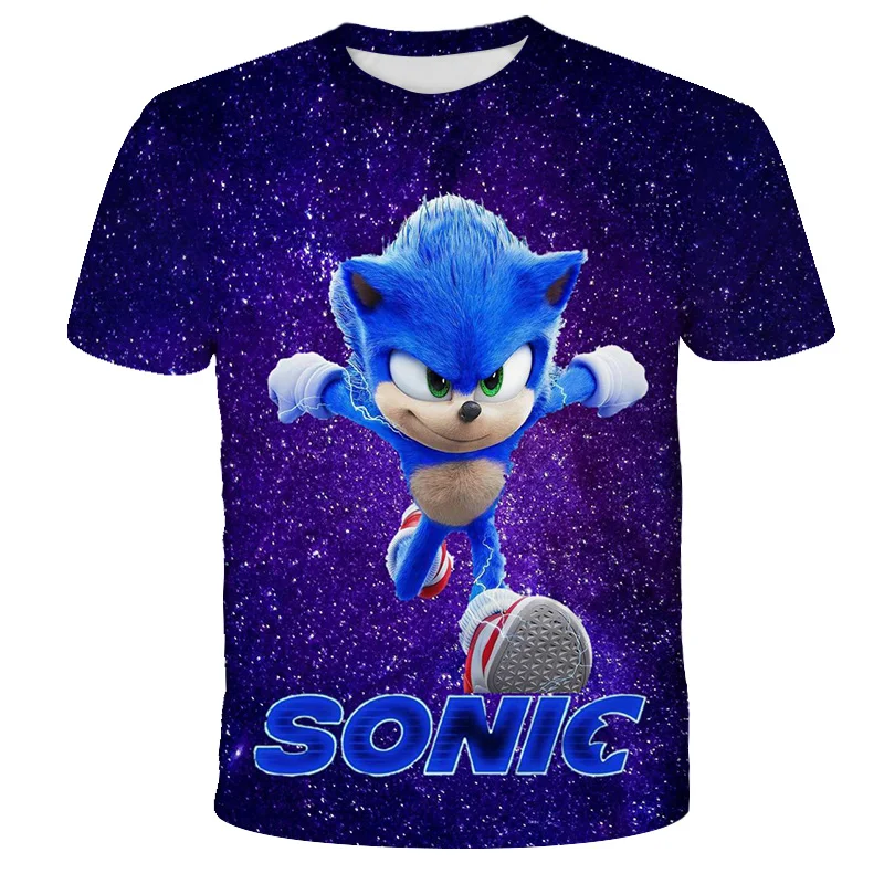 

New Cartoon Fashion T shirt 3D Printing Cute T-Shirt 4-12Y Boys Girl Children Kid Clothes Anime Funny tshirt O-Neck Shirt Summer