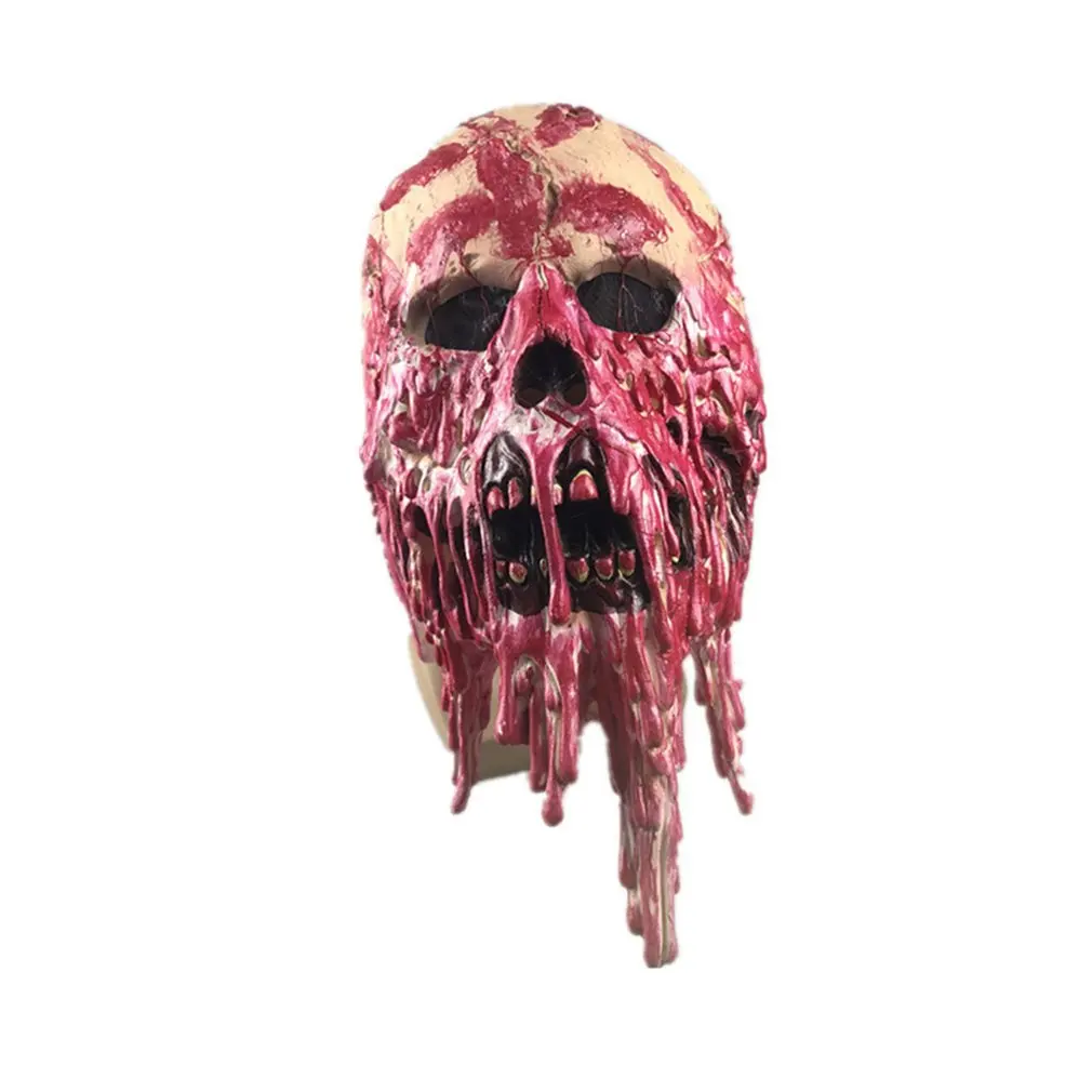 Привидениями Капель крови гниению маскарадные латексные маски на Хэллоуин в