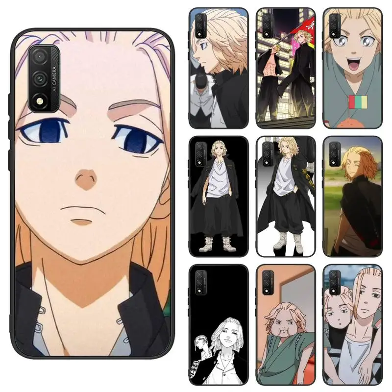 

Anime Tokyo Revengers Mikey Phone Case For Samsung S6 S7 Edge S8 S9 S105G lite2019 S20 S 21 Plus Cover Fundas Coque