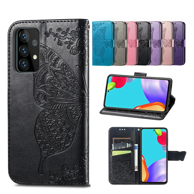 

Luxury Embossed Leather Case For Samsung Galaxy A91 A90 A81 A80 A72 A71 A70 A60 A52 A51 A50 A42 A41 A40 A32 A31 S Phone Cases