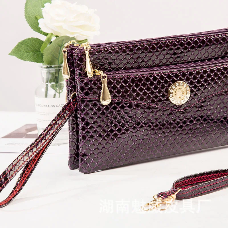 

fashion women's handbag single shoulder belt messenger bag zipper bag large capacity leisure cosmetics open handbag XBS07-XBS10