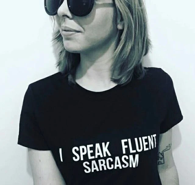 Женская летняя футболка с надписью I SPEAK Повседневная коротким рукавом и