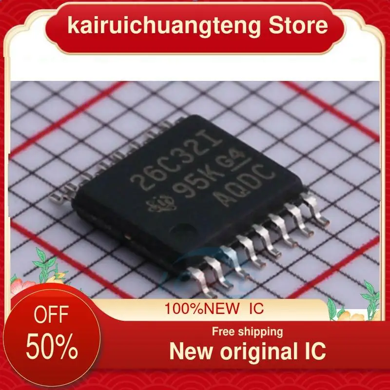 

10-200 шт. AM26C32IPWR 26C32I TSSOP16 новый оригинальный IC