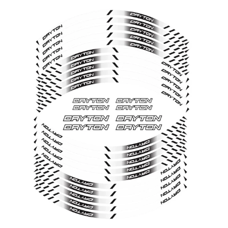 Подходят Триумф Дейтон мотоцикл внутренние колеса наклейки обода