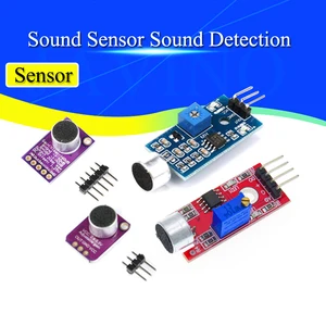 MAX4466 MAX9814Switch Detection Whistle Switch Microphone Amplifier For Arduino Selling Sound Sensor Module Sound Control Sensor