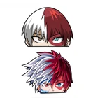 3D шото Тодороки выглядывал аниме машины Стикеры винил ПВХ светоотражающие наклейки для автомобилей Грузовик детская комната стены ноутбук Кухня Гардеробная