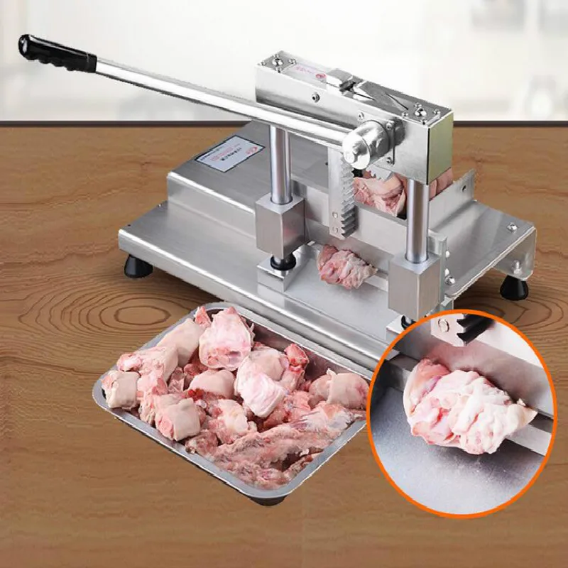 Knochen sägen maschine Kommerziellen Knochen schneiden maschine Gefrorene fleisch cutter maschine für cut Rippen/Fisch/Fleisch/Rindfleisch