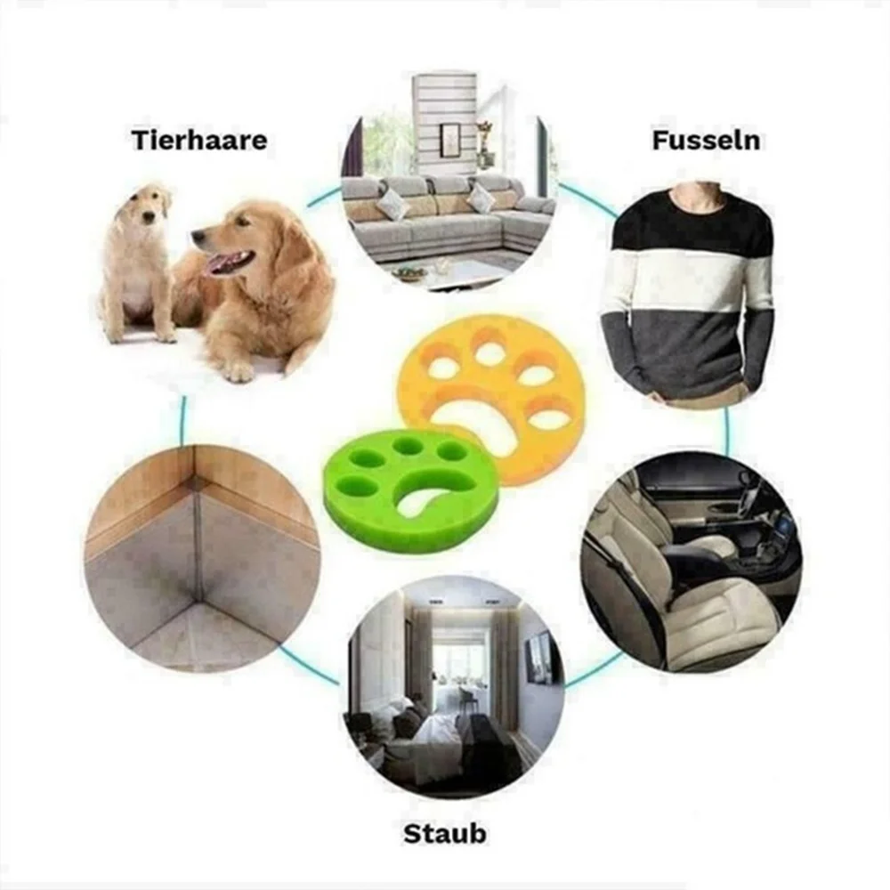 

Pet Hair Remover Washing Machine Reusable Laundry Fur Catcher Cleaning Products Accessories Washing Machine Hair Remover
