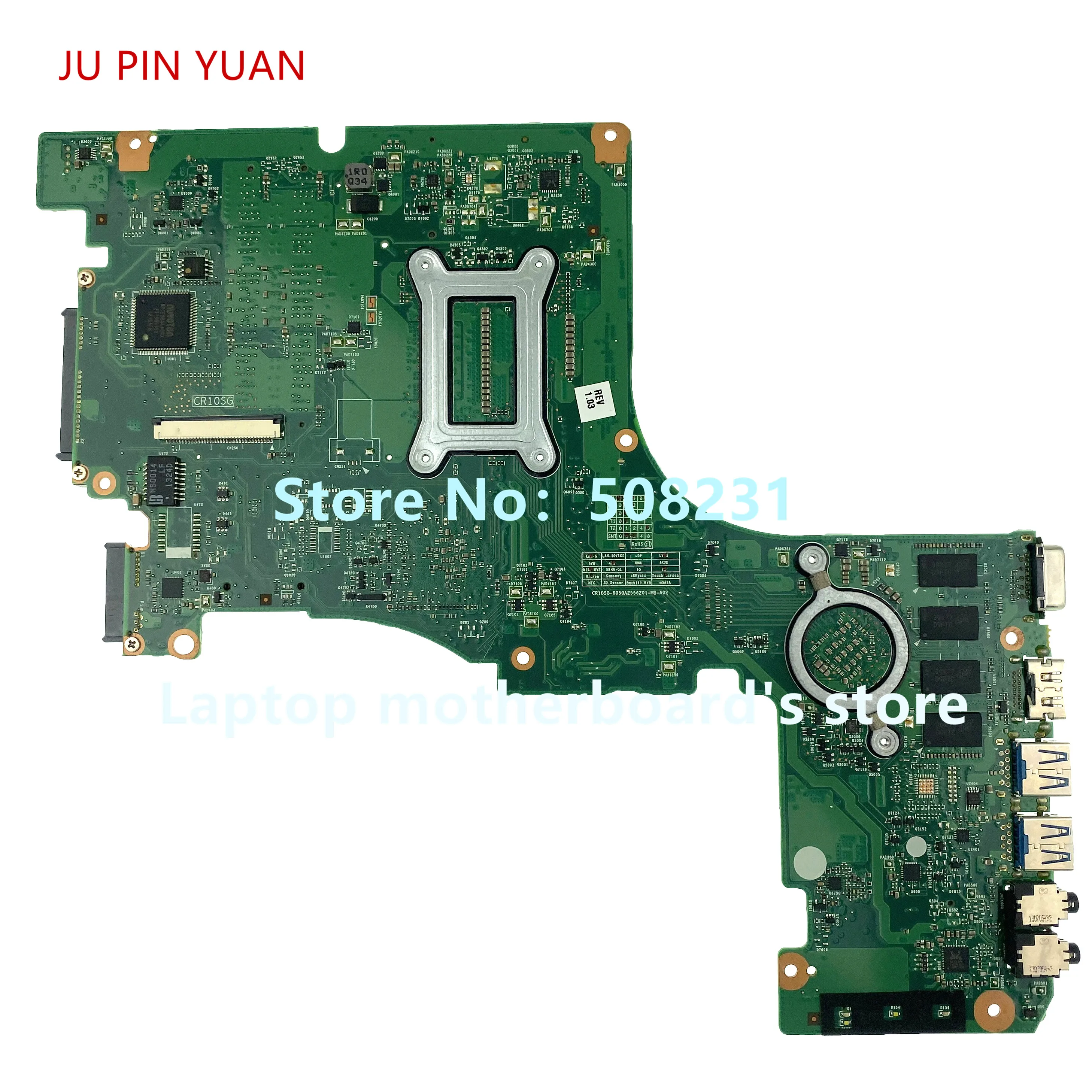 JU PIN YUAN  Toshiba satellite L50-A V000318130     6050A2556201 GT740M 100%