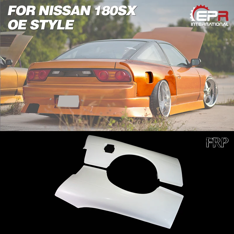 Автомобильный Стайлинг для Nissan Silvia S13 180SX стекловолокно заднее крыло + 50 мм FRP