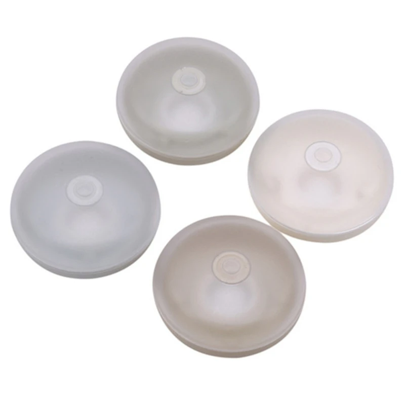 

4 Pieces/Set Press Travel Cosmetics Point Bottle Round Storage Bottle Dispenser Soap Lotion