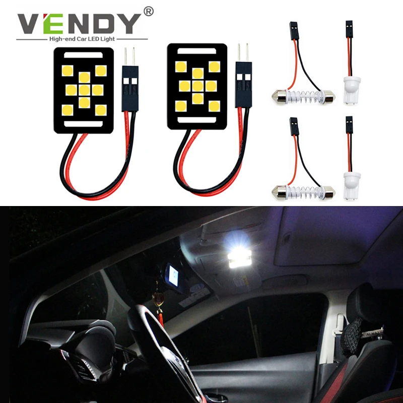 2x Festoon C5W T10 W5W купольная лампа светодиодная для освещения салона автомобиля lexus is250