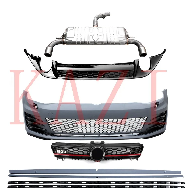 

Suitable For 7 Golf Modified High 7gti Front Bar Side Skirt Rear Lip Exhaust Assembly
