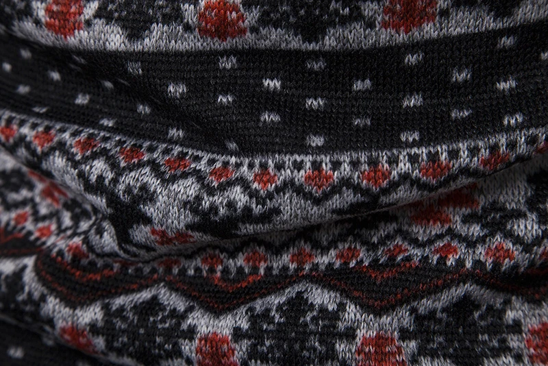 

Men's Long Sleeve Slim Fit Jacket Knitted V-neck Cotton Cardigan Autumn Spring Warm Thick Patchwork Wool Casual Fashion Sweater