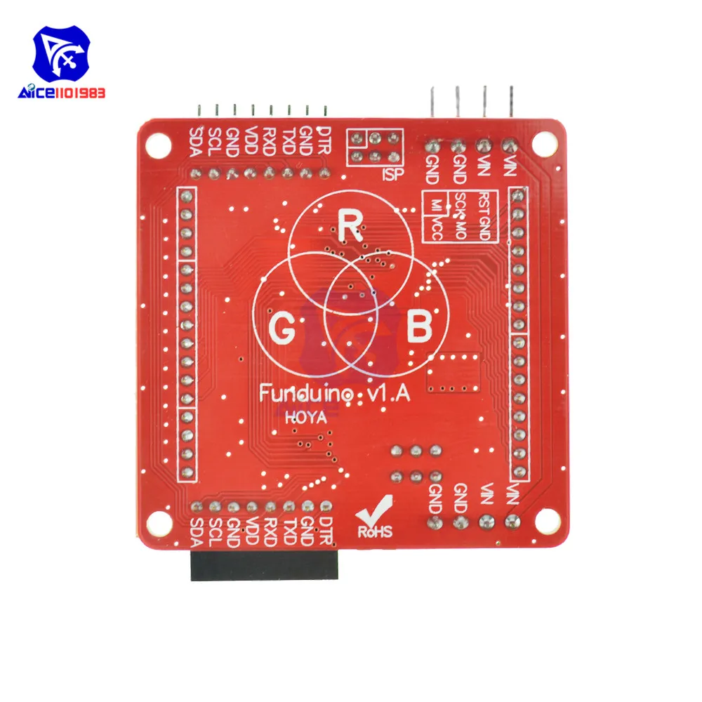 Светодиодная матрица RGB diymore 8x8 защитный модуль драйвера для Arduino|Интегральные