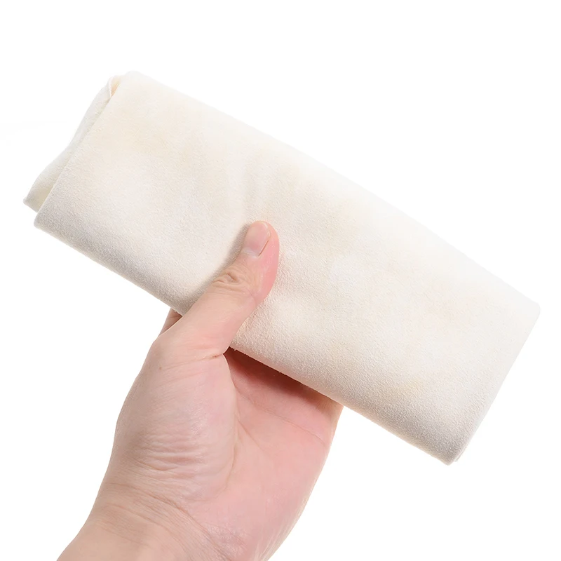 

Car Cleaning Wiping Cloth Natural Chamois Streak-free Drying Towel 55*88cm For Window Camera Mirror Mobile Phone