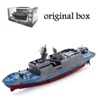 2 4ghz rc remote speed control rc boat military warship boat toys mini electric rc aircraft gift for boys children water toys