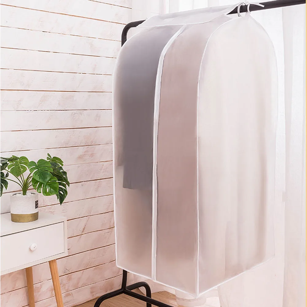 

Garment Garment Dust Cover Non-woven Hanging Clothes Bag for Storage Clothes Hanging Suit STSF666
