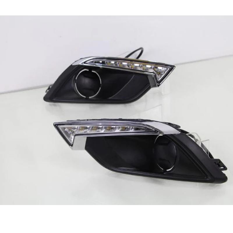 Автомобильные мигающие дневные ходовые огни для Chevrolet chevy sail 3 2014 2015 2016