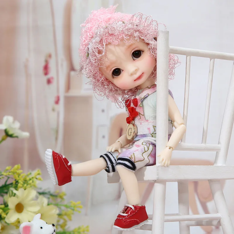 1/8 BJD Ollien Dollbom полный комплект костюм восхитительный милашка голова версии подарок на день рождения или Рождество