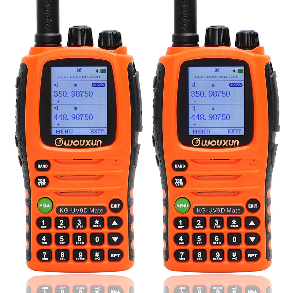 Wouxun KG UV9D Коврики 10 Вт Powerfrul 3200 мА/ч 7 полос/воздуха группа ремешки крест накрест