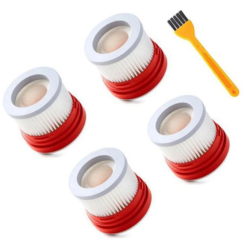 Filtro HEPA para Xiaomi Dreame V9 V9B V10, accesorios para aspiradoras, Kit de piezas de cepillo de rodillo con filtro Hepa-2