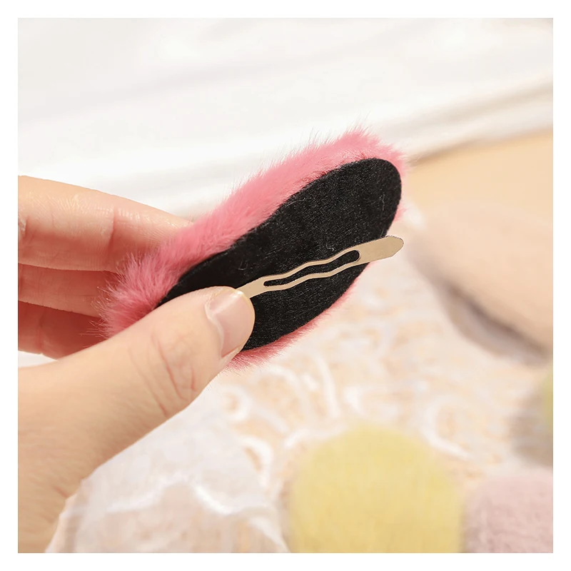 НОВЫЕ шпильки с плюшевыми шариками милые заколки для волос маленькие в стиле феи