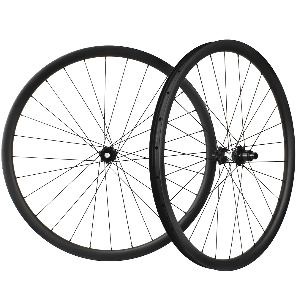 

29er Mountain Bicycle Rims 30x30mm XC Tubeless Bicycle Wheel DT350S Boost Straight Pull 6-bolt MTB Wheelset 29 Carbon Wheels