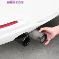 car styling rear exhaust pipe cover trim frame for bmw 1 2 3 4 5 7 series x1 f20 f22 f30 f32 f34 f10 f48 g30 g11 g20 accessories
