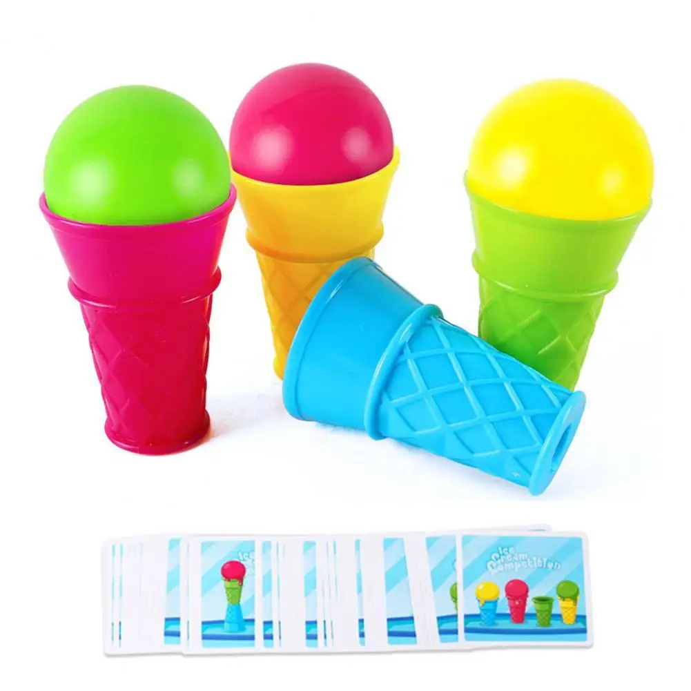 

Simulation Ice Cream Game Funny Multiplayer Interactive Stack Ball Educational Board Interactive Game Toy