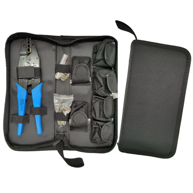 

Crimping Clamp Tool Cap Insulated Fork U-Shaped Terminal Connector HS-40j Ratchet Pliers Coaxial Cable Coaxial Cable Terminal