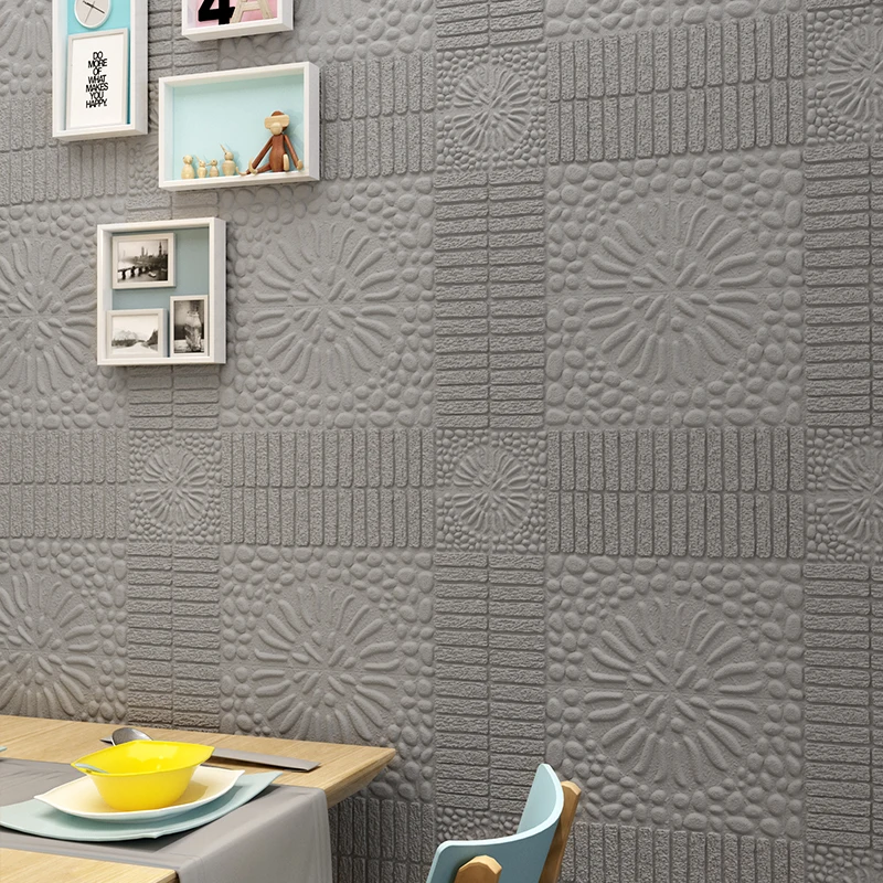 70*70 см PE DIY пены 3D самоклеящаяся панель стены стикеры домашний украшения