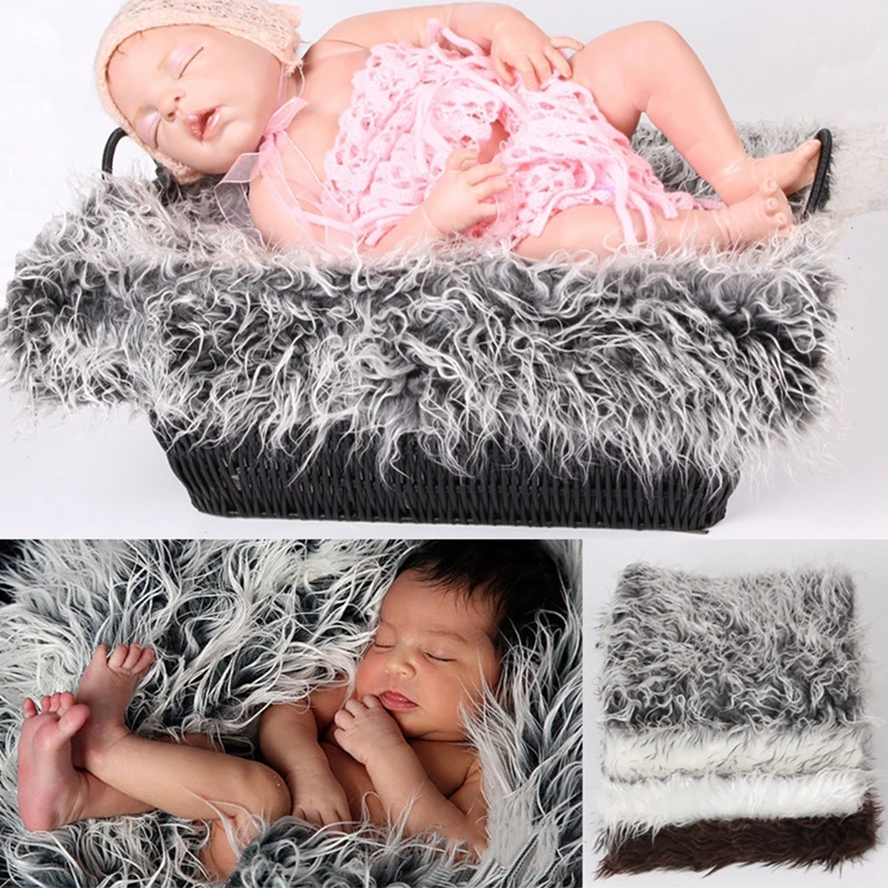 

Photography Newborn Photographic Backdrops Newborn Props Blanket Basket Stuffer 97BE
