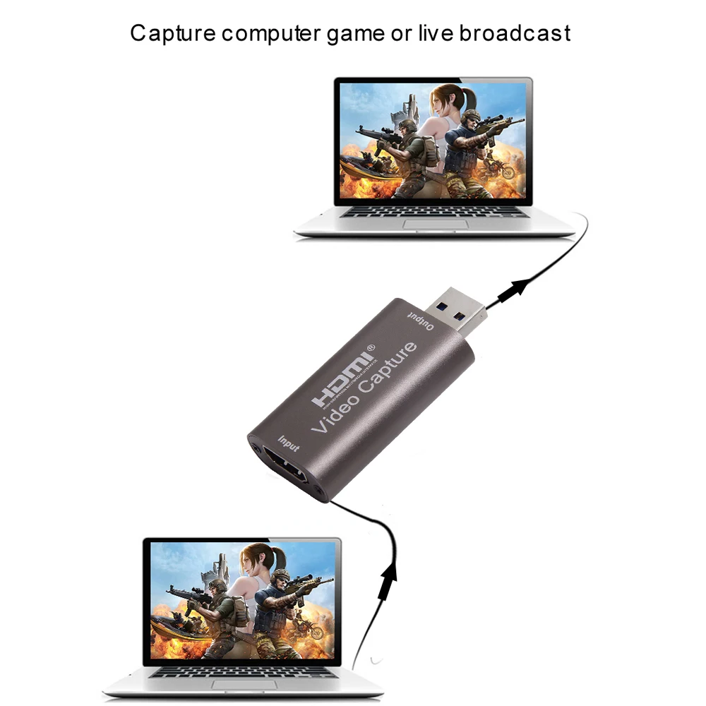 Карта видеозахвата 4K 60 Гц USB 3 0 2 записывающее устройство для PS4 игр DVD видеокамер