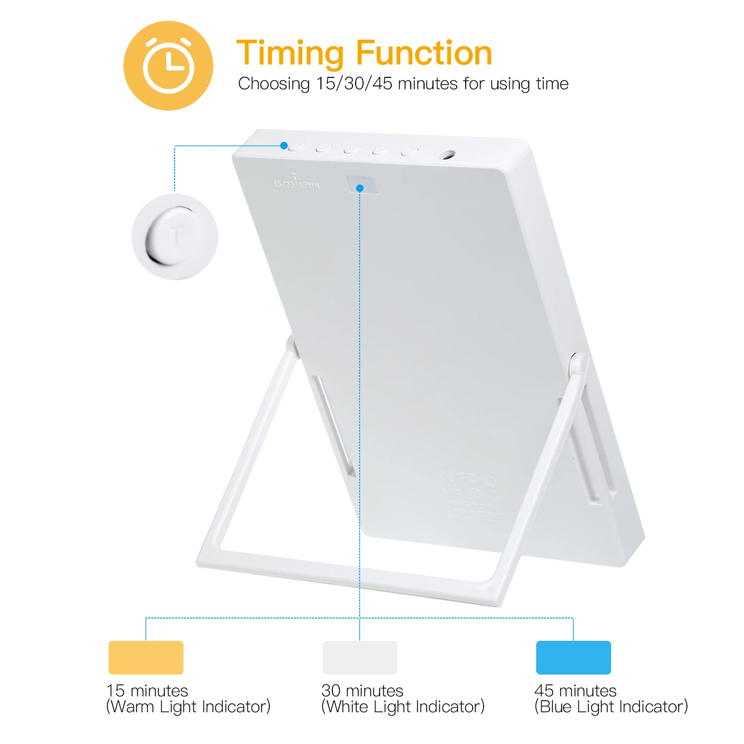 Портативный светодиодный светильник с защитой от УФ лучей 5000 35000 Люкс|Ночники| |