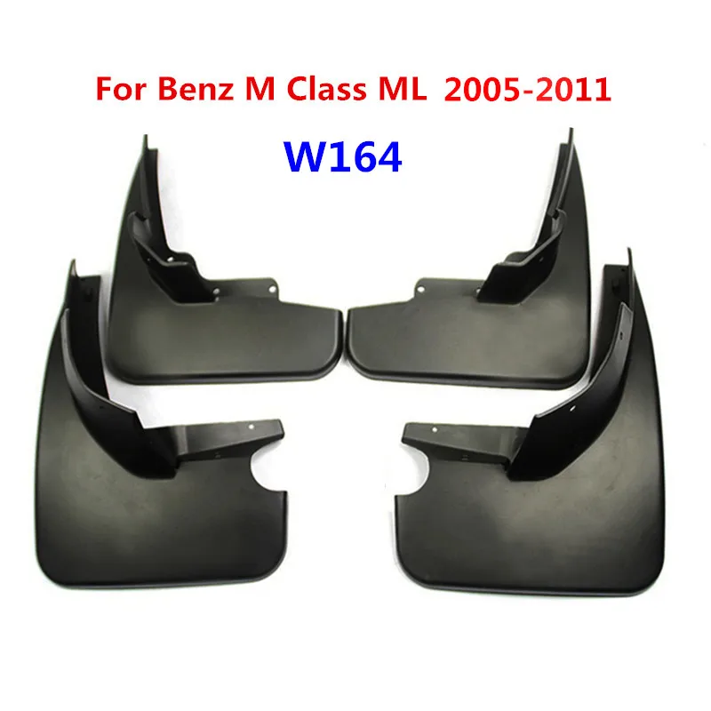 Брызговики для Benz M Class W164 ML ML350 ML500 05 Автомобильные 2006 2007 2008 2009 2000 2010 2011|Грязезащита|