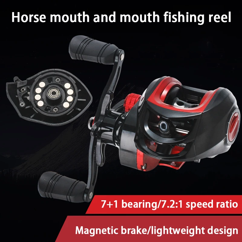 

Spinning Fishing Reels Smooth Powerful Baitcast Tackle Accessories for Saltwate Fresh Water XR-Hot