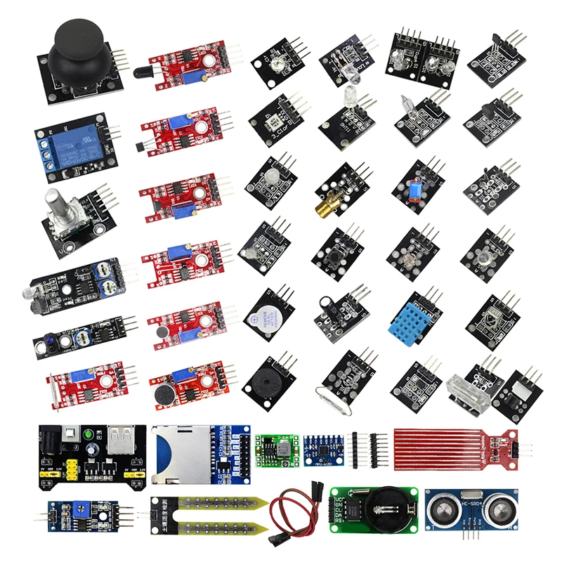 45 в 1 датчики модули стартовый набор для arduino | Компьютеры и офис
