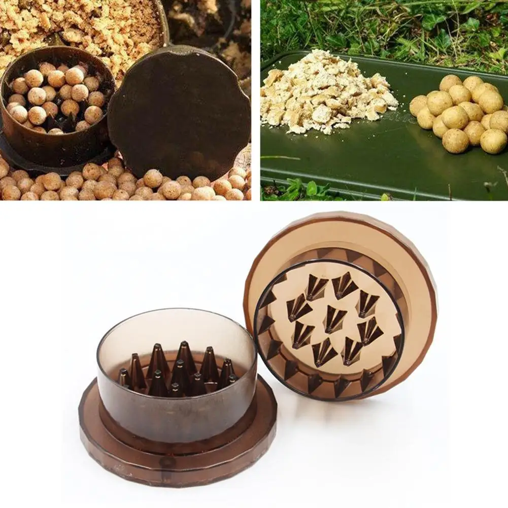 

Plastic Break Lures Box Practical Carp Fishing Baits Fodder Making Box Crusher Fishing Tool Accessories Bait Carp Grinder