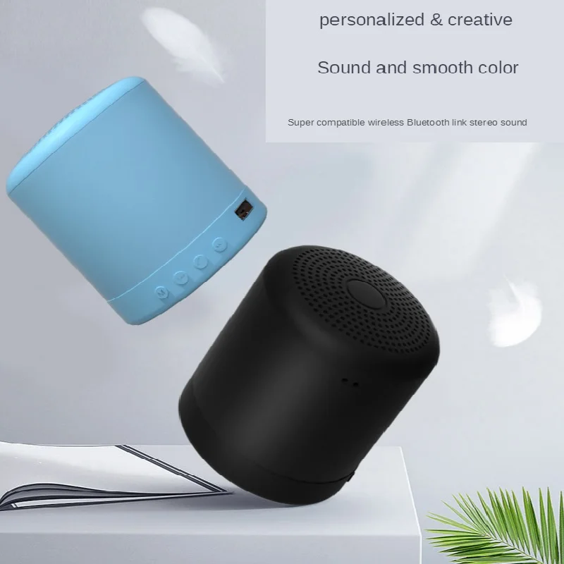 

Cross-Border Wireless Subwoofer Small Speaker A11 Macaron Mini Bluetooth Speaker Lock and Load Spray Gift Customization