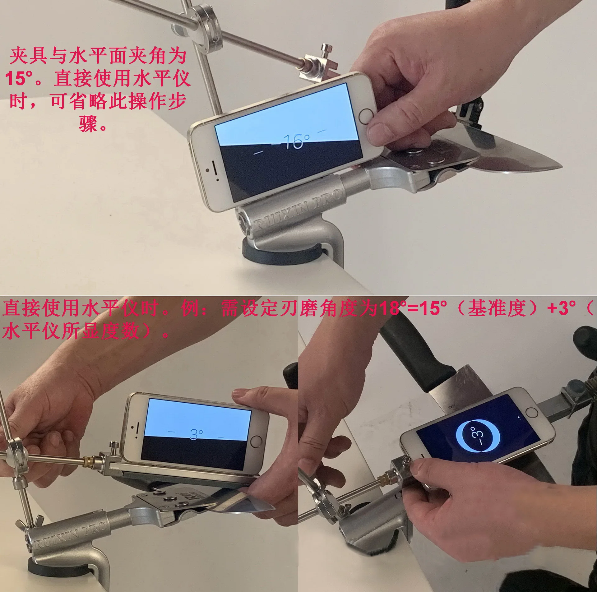 Точильный камень для ножей ruixin pro профессиональная система заточки зернистость