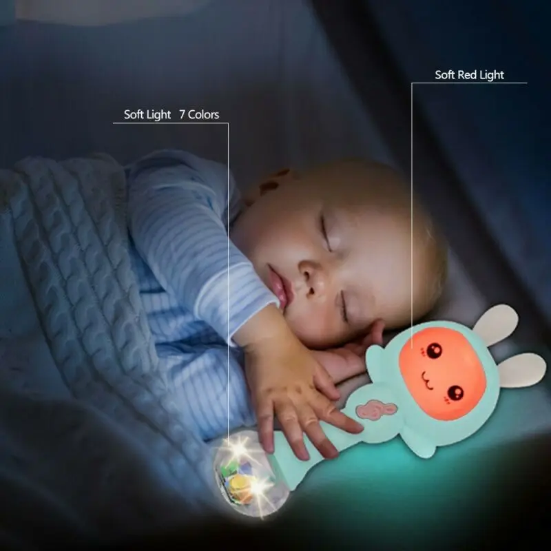 Baby Music Teether Rattle Toy for Child 0-12 Education Mobile Cot Kids Bed Bell Newborn Stroller Crib Infant Pacifier Weep Tear