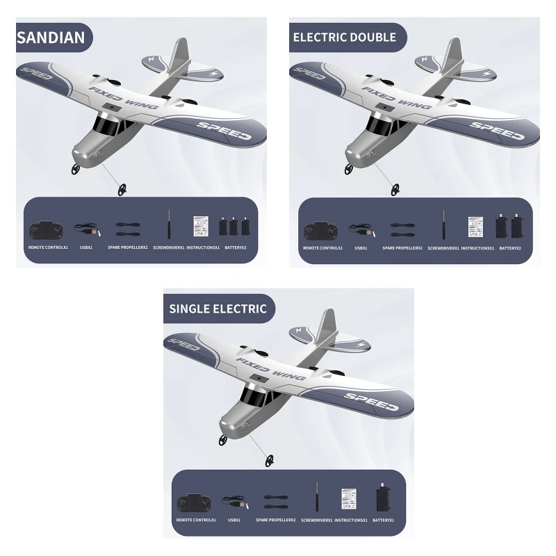 

Fixed-wing Glider Long Endurance 8-10mins Flight Time RC AiRCraft with LED Light Drop shipping