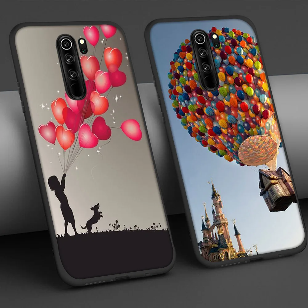 

Hot air balloon Case For Xiaomi Redmi Note 9 8 7 8A 7A 8T 6 Pro Mi 10 9 8 9T Pro SE A3 A2 Lite F1 Phone Cases Soft Cover Funda