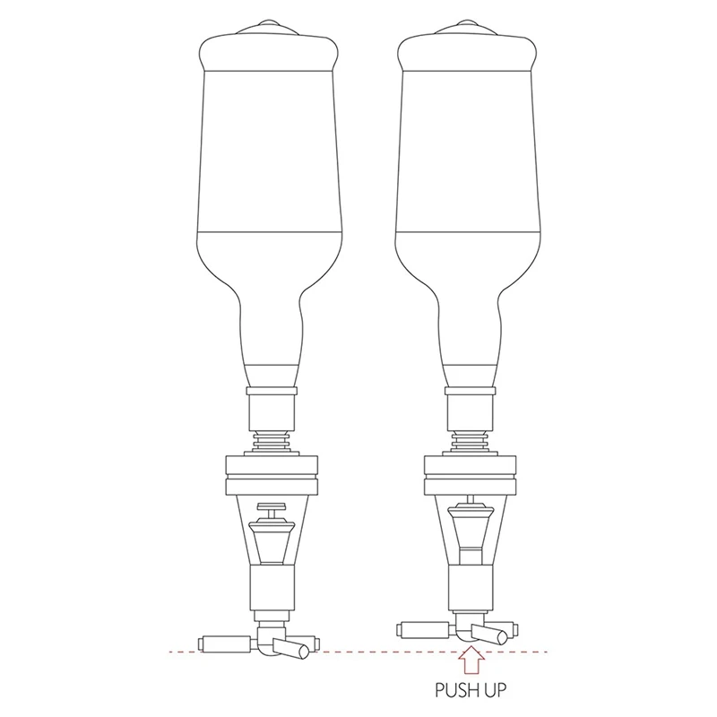 4 вращающимися головками Нержавеющая сталь вина сок коктейль Стенд напитки
