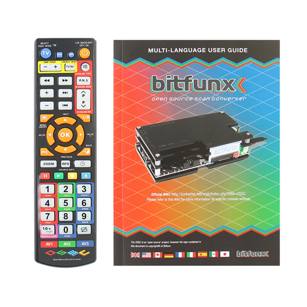 Преобразователь сканирования Bitfunx OSSC с открытым исходным кодом набор